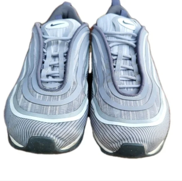 Wolf Grey Ultra Nike Air Max 97  Athletic Sneaker Tennis Shoe Men 13 Gray Walk - Picture 9 of 12